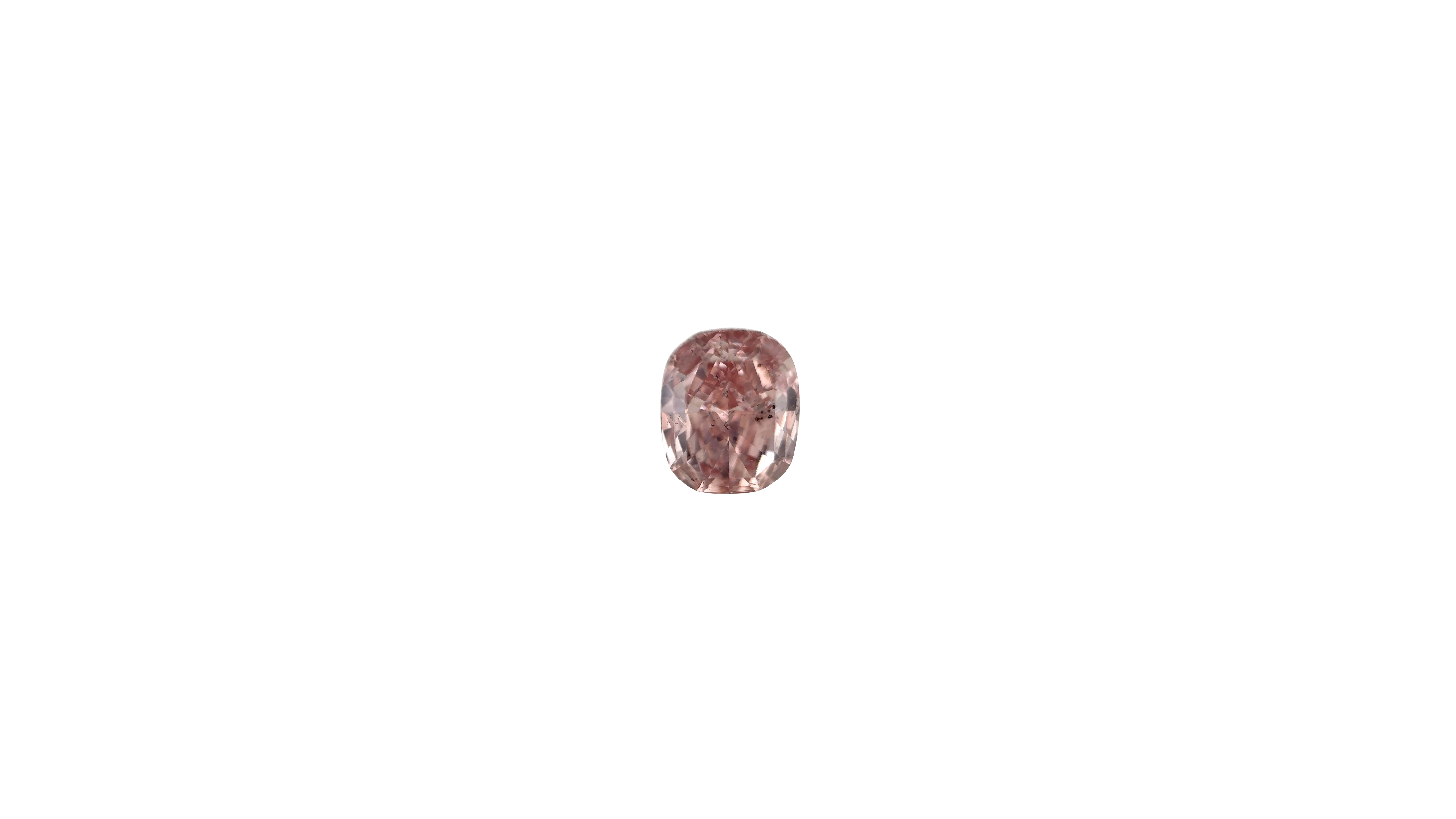 Fancy Brownish Orangy Pink Diamond