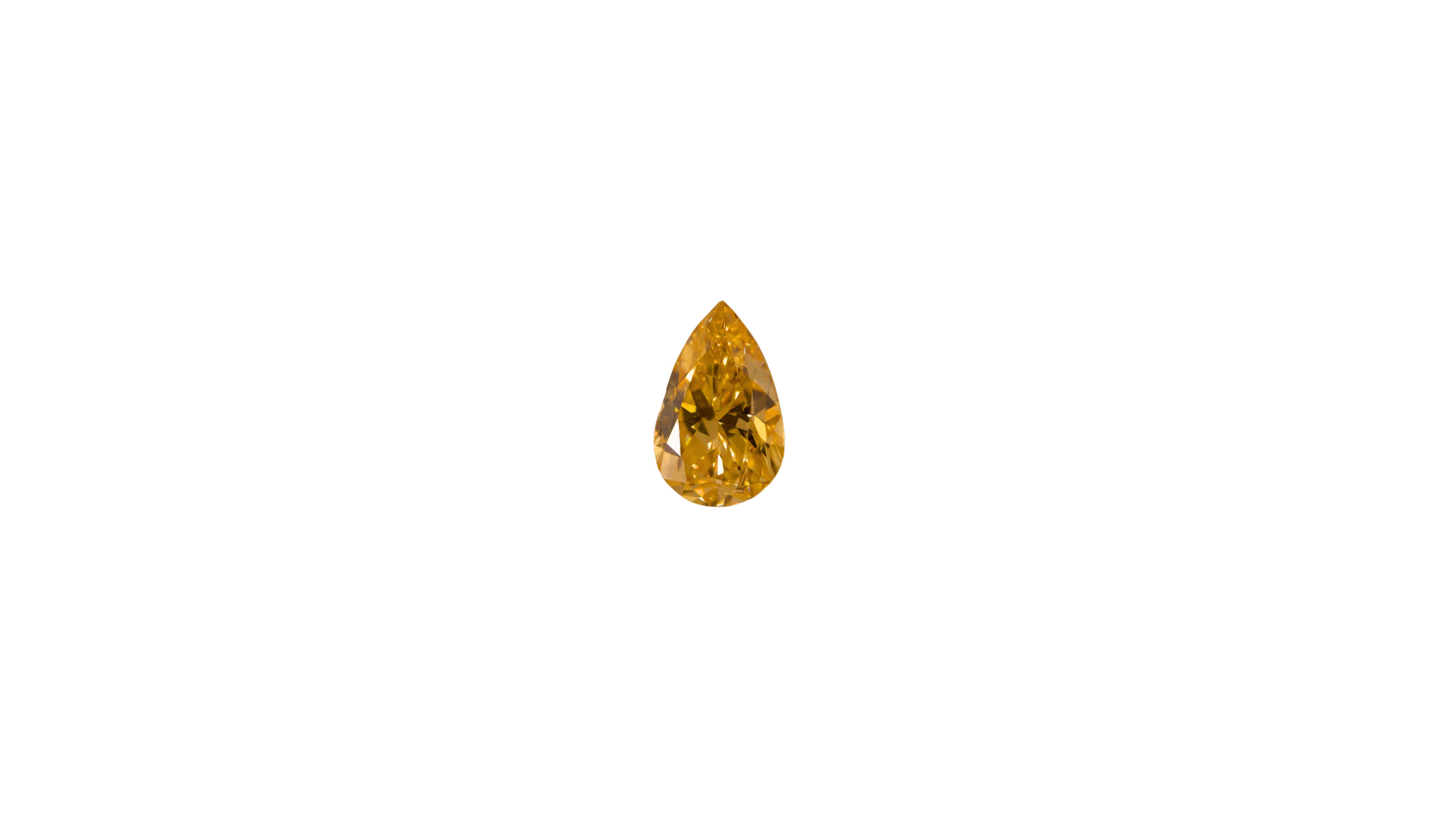 Fancy Intense Yellow-Orange Diamond
