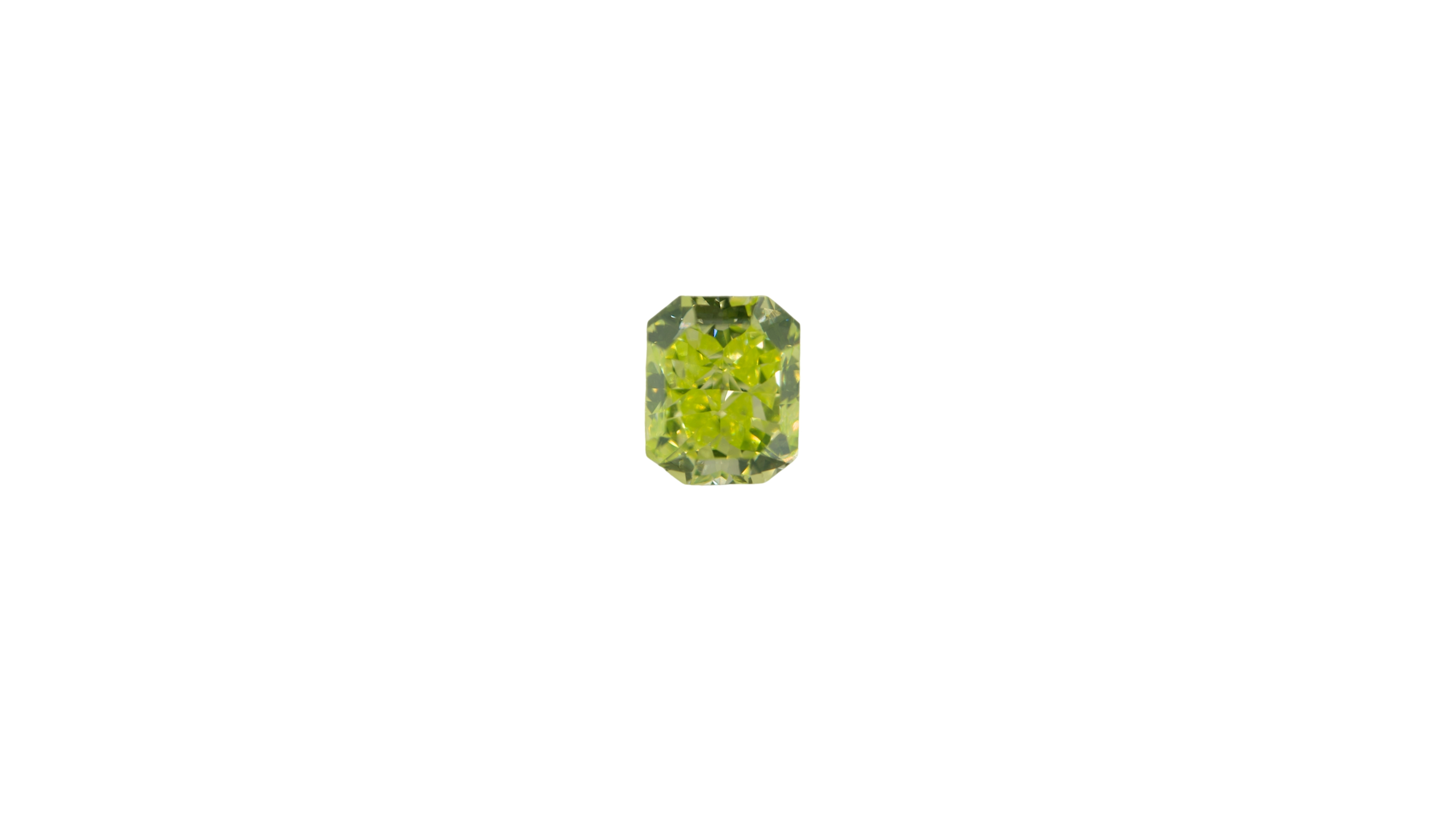 Fancy Intense Green Yellow Diamond